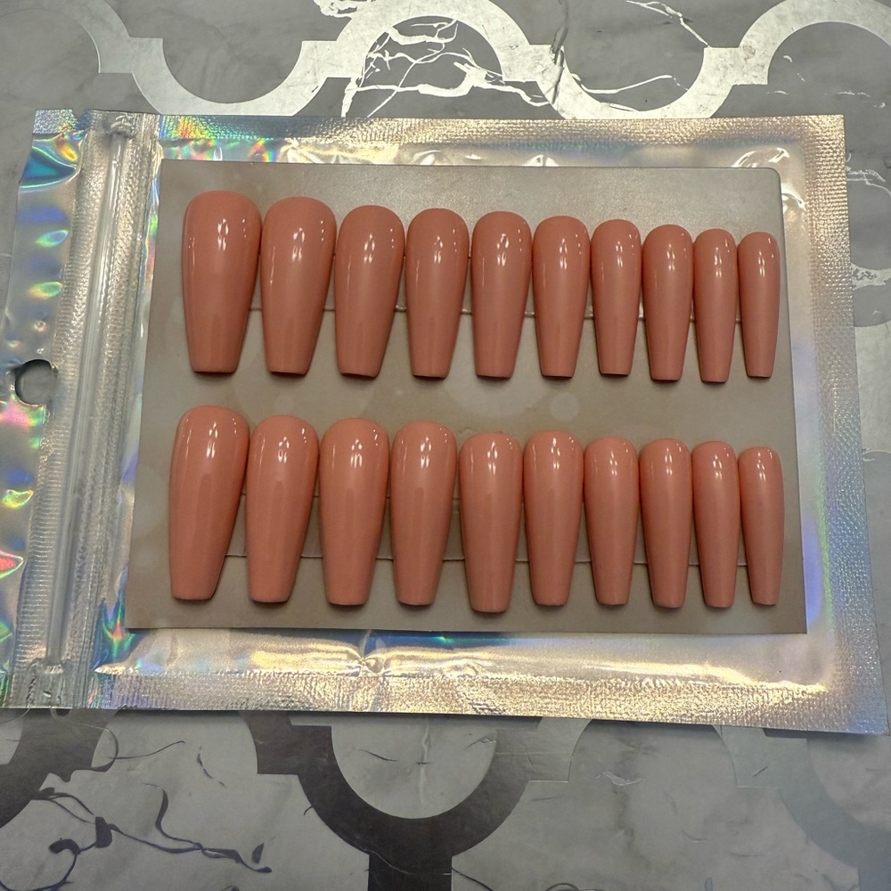 Elegant Nude Press-On Nails